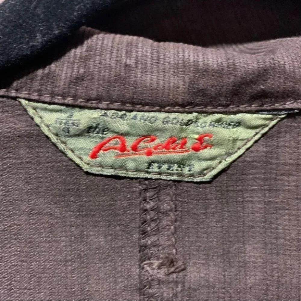 Vintage A. Gold E. Brown Cropped Jacket - Picture 4 of 16
